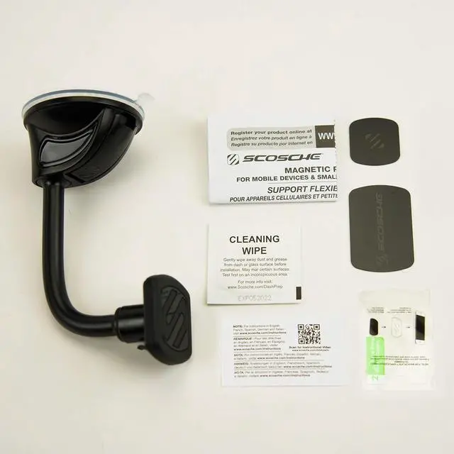 Alt view image 6 of 7 - Scosche MAGWDM MagicMOUNT Magnetic Window Mount for Mobile Devices, Black