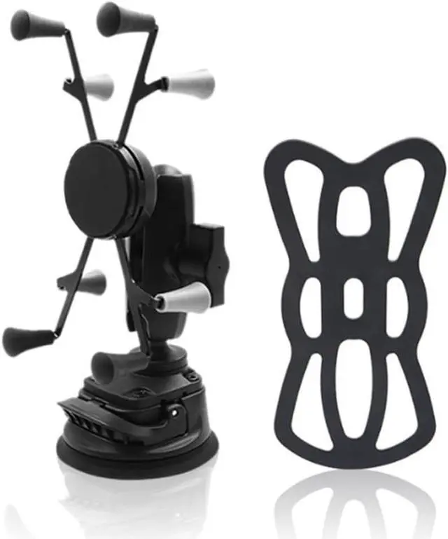 Main image of Strg Phone Mount with Twist-Lock Suction Cup Base, Universal Phone Holder for Car Truck Vehicle Windshields Window and More Smooth Surface