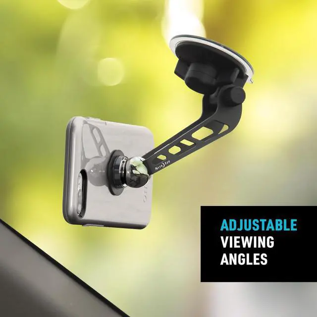 Alt view image 7 of 7 - Nite Ize Original Steelie Windshield Mount Kit - Magnetic Cell Phone Holder for Car Accessories - Sturdy Car Windshield Mount for Cell Phones