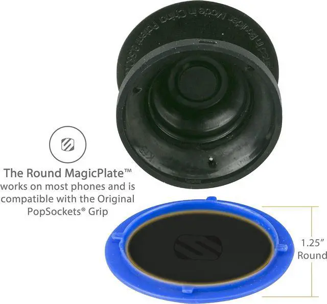 Alt view image 4 of 7 - SCOSCHE MPDCFA MagicMount Pro Universal Magnetic Phone/GPS Mount for The Car