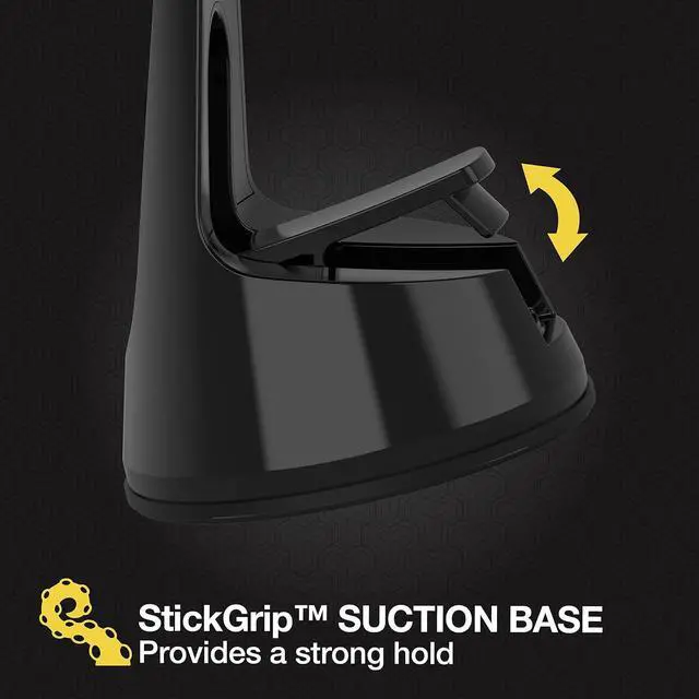 Alt view image 4 of 6 - Scosche MP2ROWD MagicMount Pro2 MagSafe Car Dashboard/Windshield Suction Mount, Magnetic Cell Phone Holder Compatible with iPhone 16/15/14/13/12 Series and More with Included MagicRing Adapter