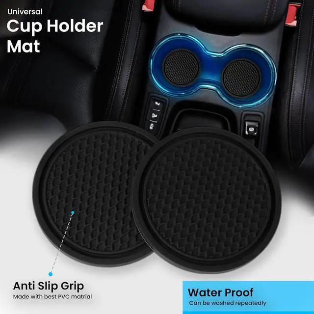 Alt view image 6 of 7 - 3-in-1 Heavy Duty Car Phone Holder| Car Phone Mount for Windshield, Dashboard & Window | Includes Free 2 Cup Holder Pads, Sunglass Holder & 2 Headrest Hooks | Compatible with iPhone, Samsung | Black