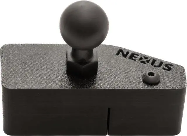 Main image of NEXUS 1 Inch Ball Cubby Adapter for VS30 Mercedes-Benz Sprinter Van or conversions - Winnebago Revel, Storyteller Overland or Jayco Terrain (Driver's Side)