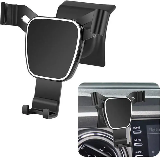 Main image of LUNQIN Car Phone Holder for Toyota Tacoma 2016 2017 2018 2019 2020 2021 2022 2023 Auto Accessories Navigation Bracket Interior Decoration Mobile Cell Phone Mount