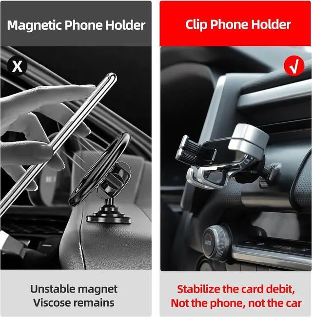 Alt view image 5 of 6 - WUJZ Compatible with Mazda CX50 Accessories Phone Holder for Mazda CX50, Snap-On Installation, Custom Fit for 2022-2025 Mazda CX50 Accessories(Silver)