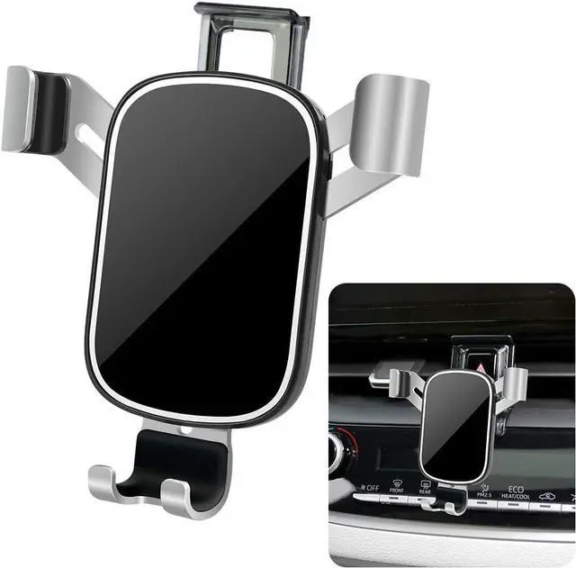 Main image of LUNQIN Car Phone Holder for Toyota Corolla 2020 2021 2022 2023 2024 2025 and Corolla Cross 2022-2025 & Hybrid Hatchback Auto Interior Accessories Cell Phones Mount Cellphone Mobile Charging GPS Cradle