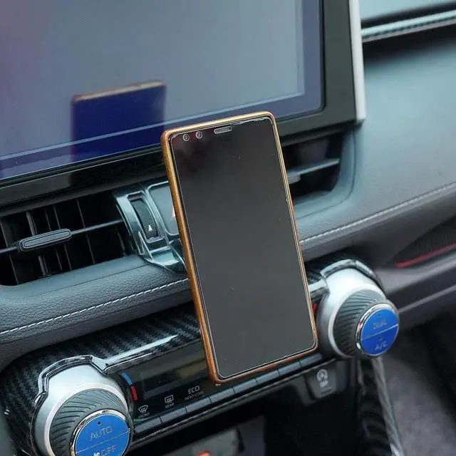 Alt view image 2 of 4 - BEHAVE Phone Holder for Toyota RAV4,Air Vent Phone Holder,Car Vents Holds Mount fit for Totota RAV4 2019-2023(XLE Premium AWD/Adventure/XSE Hybrid/Limited Hybrid),Car Phone Mount for All Smartphone