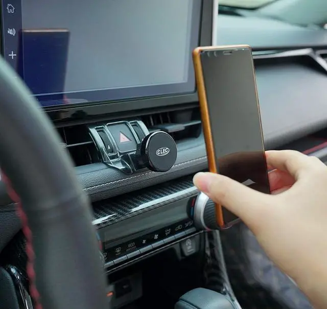 Alt view image 3 of 4 - BEHAVE Phone Holder for Toyota RAV4,Air Vent Phone Holder,Car Vents Holds Mount fit for Totota RAV4 2019-2023(XLE Premium AWD/Adventure/XSE Hybrid/Limited Hybrid),Car Phone Mount for All Smartphone