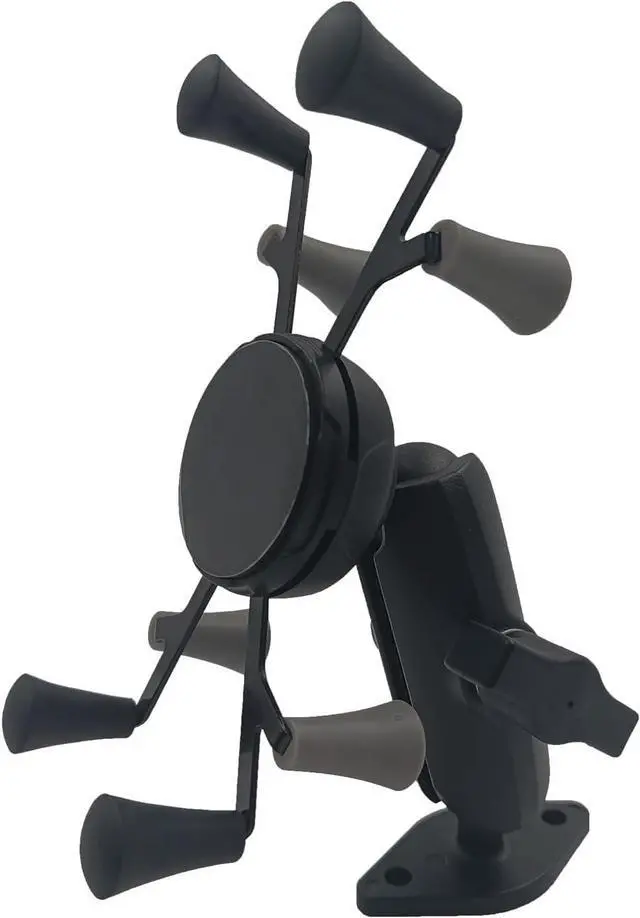 Main image of Strg Phone Mount with B Size 1" Ball Diamond Base and Double Socket Arm, Universal Phone Holder Compatible with All Phones Car Vehicle Motorcycle Bike and More Device