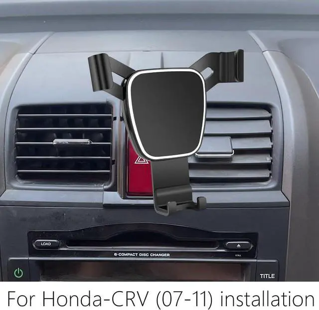 Alt view image 2 of 6 - LUNQIN Car Phone Holder for Honda CR-V CRV 2007 2008 2009 2010 2011 Auto Accessories Navigation Bracket Interior Decoration Mobile Cell Phone Mount case