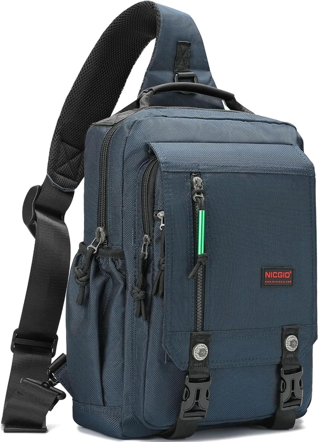 Main image of Sling Bags Chest Shoulder Backpacks Laptop Backpack Crossbody Messenger Bag Travel Outdoor Men Women