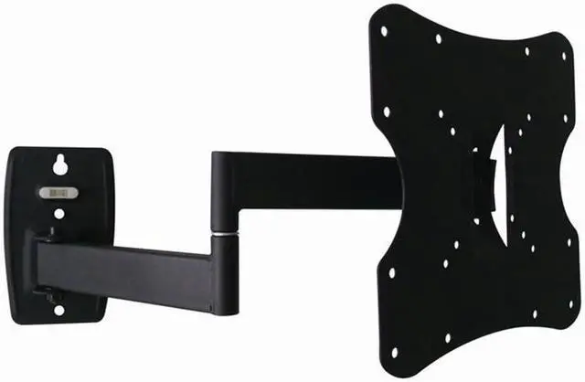 Main image of INLAND ProHT Articulating TV Wall Mount Full Motion (05329) for TV Flat Panel Monitor 23'' to 42,Tilt 15°Swivel 90°,VESA up to 200x200,Cold-Rolled Steel Material, Max Load 55 Lbs, Black
