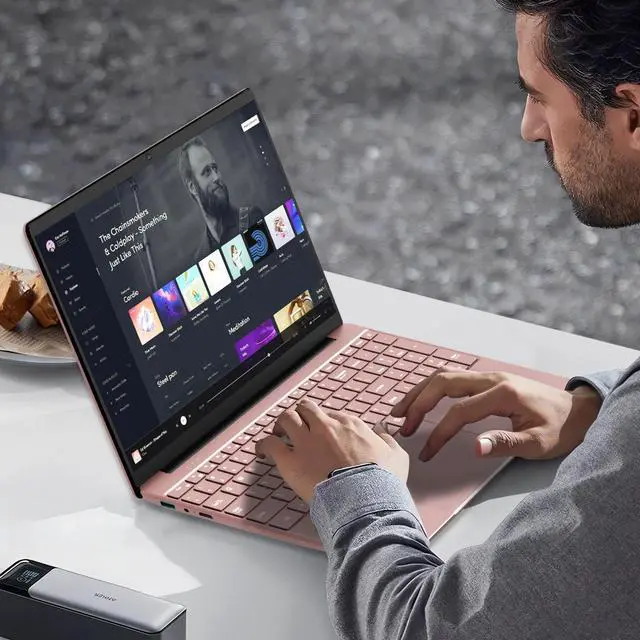 Alt view image 6 of 7 - KurieTim 15.6" Laptop, Windows 11 Laptop Computer, 32GB RAM 512GB SSD, FHD 1920x1080, Quad-Core N95 Processor(Up to 3.4GHz), Backlit Keyboard, Fingerprint Reader Unlock, Webcam, USB3.0x2