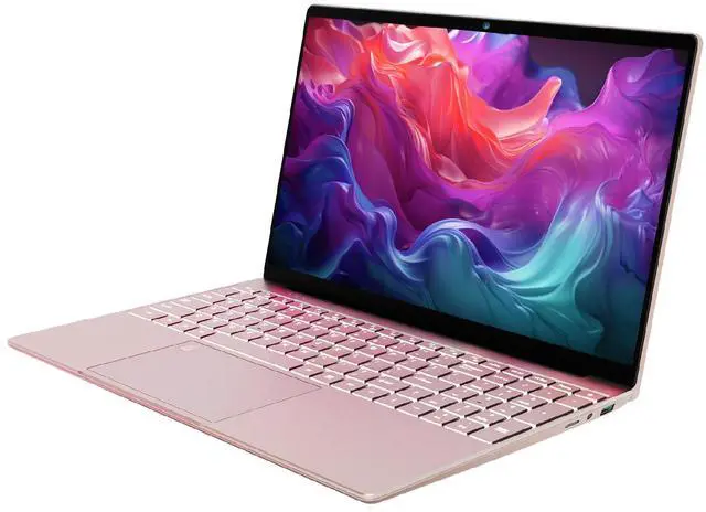 Alt view image 7 of 7 - KurieTim 15.6" Laptop, Windows 11 Laptop Computer, 32GB RAM 512GB SSD, FHD 1920x1080, Quad-Core N95 Processor(Up to 3.4GHz), Backlit Keyboard, Fingerprint Reader Unlock, Webcam, USB3.0x2