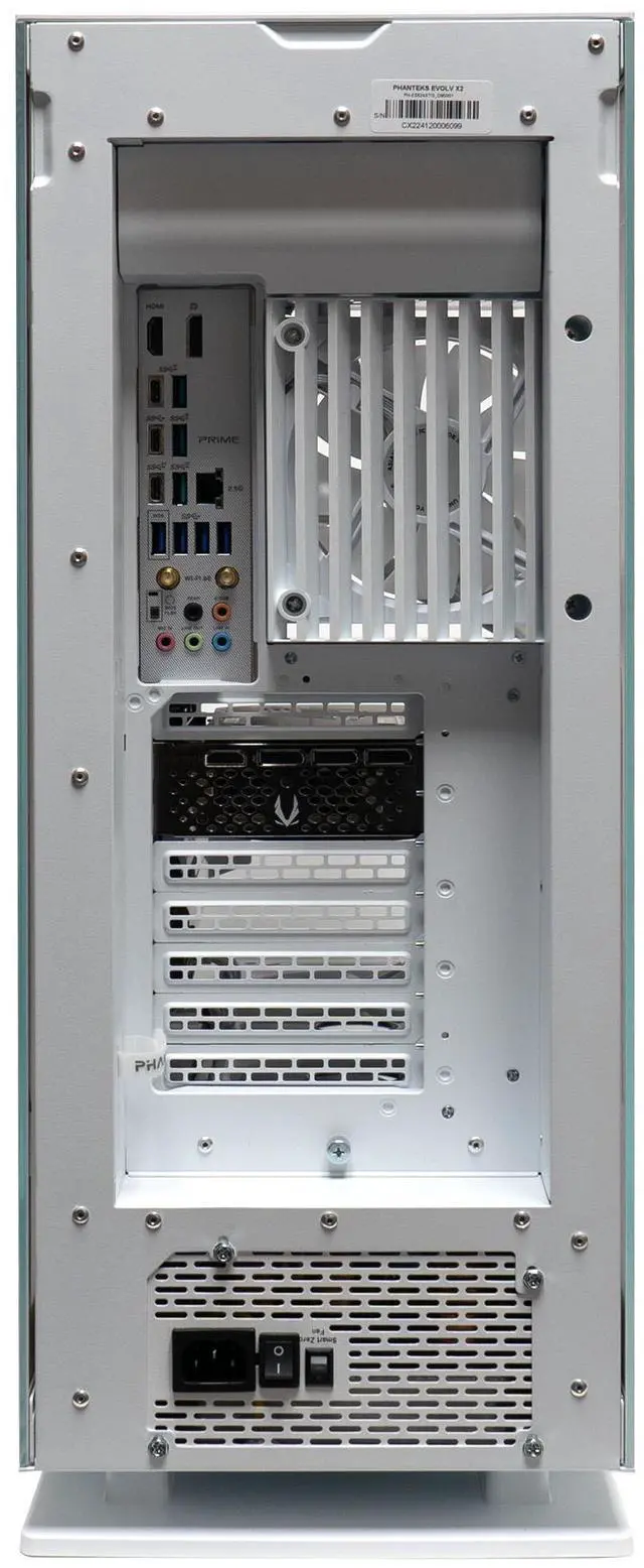 Alt view image 5 of 5 - Magic Micro PX White RGB Elite Edition - AMD RYZEN 9 9950X3D, RTX 4070 12GB, 64 GB DDR5, 2TB NVME, WiFi + BT, Windows 11 Pro