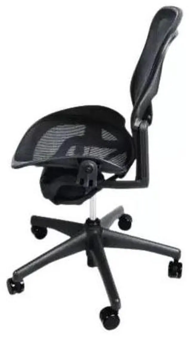 Alt view image 3 of 7 - Herman Miller Aeron Armless  Task Office Chair Size B Medium with Lifetime Warranty