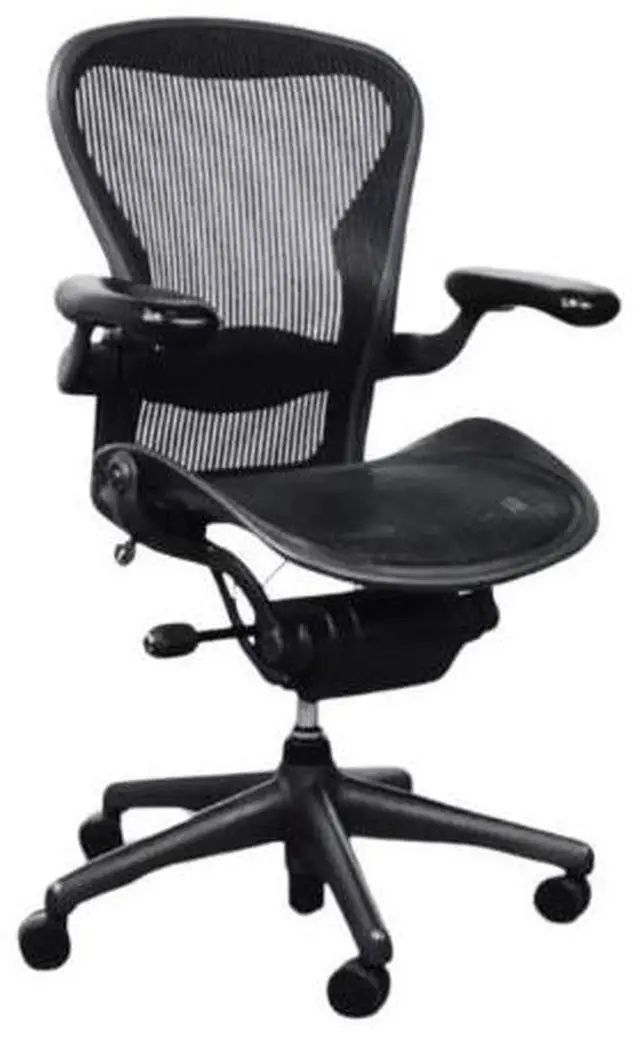 Main image of Herman Miller Aeron Office Chair with Fixed Armrests with Lifetime Warranty