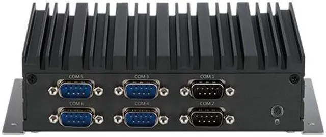 Alt view image 2 of 4 - NEXCOM Industrial Mini PC | Fanless Edge Computing System Neu-X101-6C-DC-AIC Intel® Celeron® Processor J3455 1.5-2.3GHz, Windows 10 IoT Entry , 8G RAM, 128G SSD, 2xLANs, 6xCOM RS232/422/485