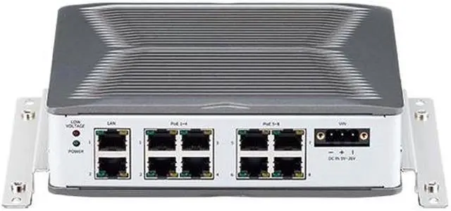 Main image of NEXCOM Industrial Mini PC | Vehicle computer VES 31-8S Switch architecture. highly integrated, unmanaged-smart gigabit, store and forward switch