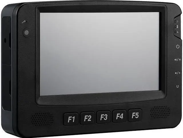 Alt view image 3 of 4 - NEXCOM Vehicle Mount Computer | Rugged Vehicle computer | VMC 1100-PR0 7" WVGA TFT LCD Monitor with resistive touch screen Built-in Intel Atom® Dual Core E3825 1.33GHz