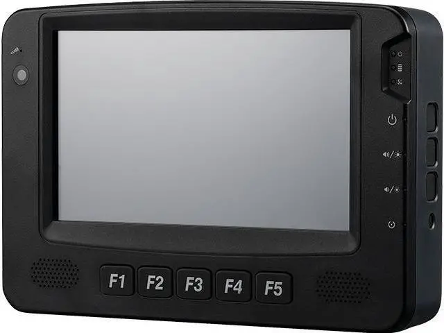 Alt view image 4 of 4 - NEXCOM Vehicle Mount Computer | Rugged Vehicle computer | VMC 1100-PR0 7" WVGA TFT LCD Monitor with resistive touch screen Built-in Intel Atom® Dual Core E3825 1.33GHz