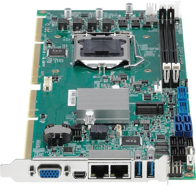 Alt view image 2 of 2 - NexCOBOT PEAK 889VL2-Q Industrial SBC | PICMG 1.3, Intel Q370, LGA1151, 8th Gen Core i7/i5/i3, DDR4 (32GB), Triple Display, Dual LAN, 6x USB 3.0, 4x SATA 3.0, M.2 PCIe