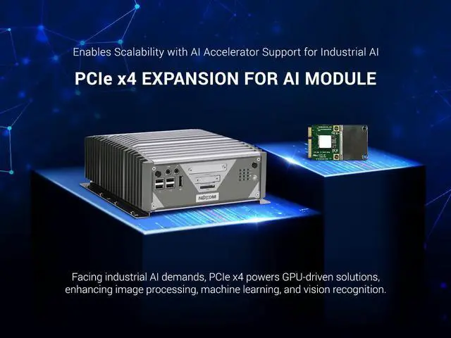Alt view image 4 of 7 - NexAIoT Industrial PC | Factory Automation NISE Hi-Performance Line NISE 3900E Intel® Core i7-9700TE 1.8GHz