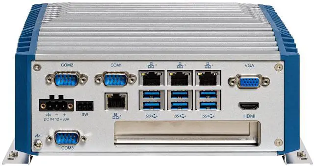 Alt view image 2 of 4 - NEXCOM Industrial Fanless Computer | Industrial PC NISE 3910E Core i3-12100TE 2.1GHz DDR5 4800 SO-DIMM