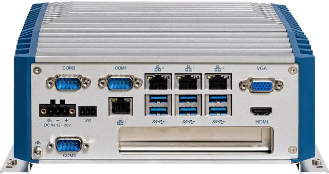 Alt view image 2 of 4 - NexAIoT Fanless Embedded Computer | NISE3910E-A (Barebone)