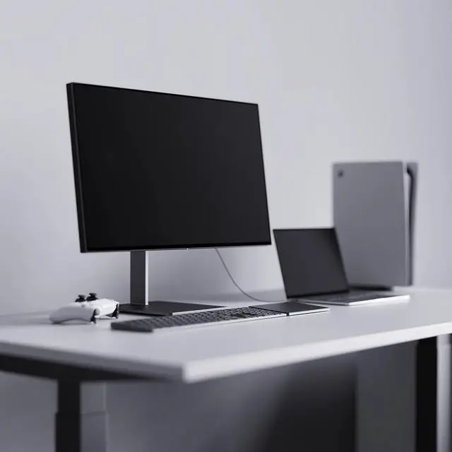 Alt view image 5 of 5 - Dough Spectrum One Matte 4K 144Hz Gaming Monitor - 27" 1ms IPS, Freesync Premium Pro, 100W USB-C Docking, HDMI 2.1, HDR600 (Stand Not Included)