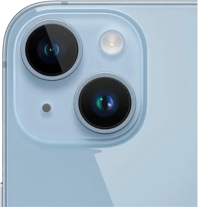 Alt view image 3 of 4 - Apple iPhone 14 256GB 6.1" 5G Verizon Unlocked, Blue