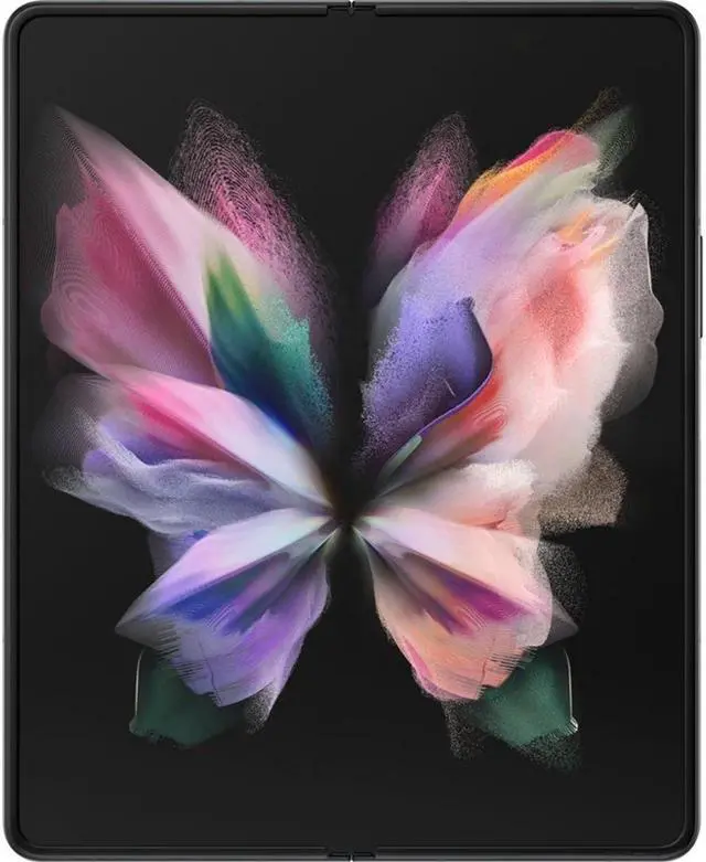 Alt view image 3 of 3 - Samsung Galaxy Z Fold 3 512GB 7.6" 5G Fully Unlocked, Phantom Black