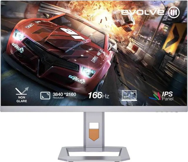 Main image of Evolve III X2 Mini LED 32" UHD 144Hz IPS Zone 1152 Gaming Monitor - Gray X2-32A6V