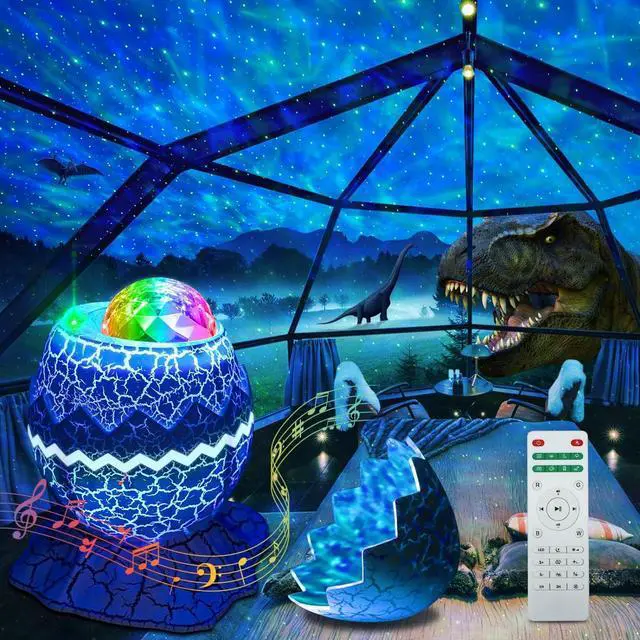 Main image of SUMKEA Star Projector, Dinosaur Egg, Oceanwave Star