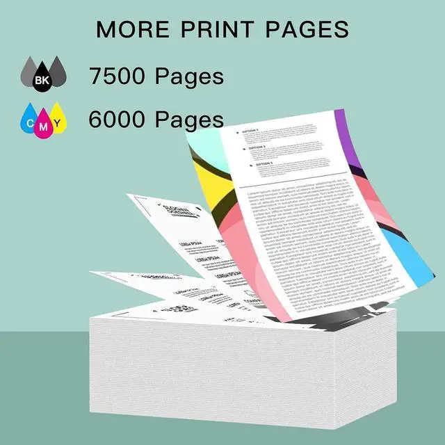 Alt view image 5 of 7 - Printers Jack Compatible 502 T502 Refill Ink Bottles Replacement for EcoTank ET-2750 ET-3750 ET-4750 ET-2760 ET-3760 ET-4760 ET-2700 ET-3700 ET-3710 ET-15000 ST-2000 ST-3000 ST-4000 Printer