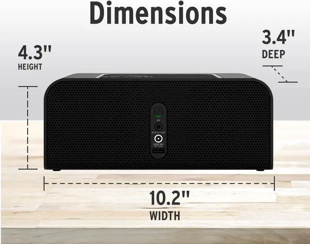Alt view image 5 of 5 - Klipsch Groove XL Portable Bluetooth Speaker