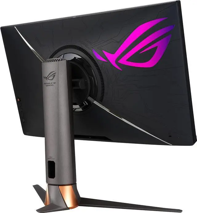 Alt view image 5 of 6 - ASUS ROG Swift 27" 1440P Gaming Monitor (PG279QM) - QHD (2560 x 1440), Fast IPS, 240Hz, 1ms, G-SYNC, NVIDIA Reflex Latency Analyzer, DisplayHDR400, Eye Care, HDMI, DisplayPort, USB, Height Adjustable
