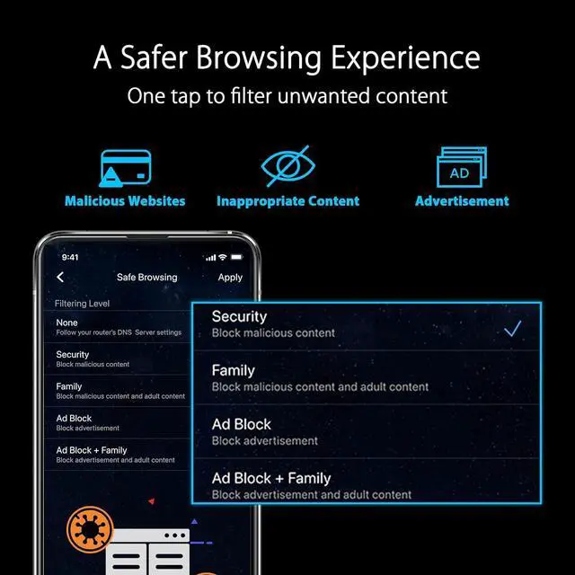 Alt view image 5 of 5 - ASUS RT-AX88U PRO AX6000 Dual Band WiFi 6 Router