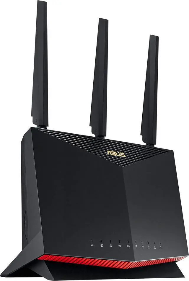 Main image of ASUS RT-AX86U Pro (AX5700) Dual Band WiFi 6 Extendable Gaming Router, 2.5G Port, Gaming Port, Mobile Game Mode, Port Forwarding, Subscription-Free Network Security, VPN, AiMesh Compatible
