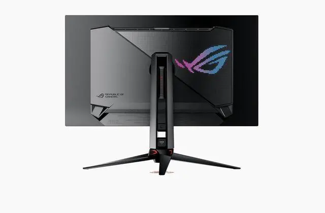 Alt view image 3 of 6 - ASUS ROG Swift 32" 4K OLED Gaming Monitor (PG32UCDM) - UHD (3840 x 2160), QD-OLED, 240Hz, 0.03ms, G-SYNC Compatible, Custom Heatsink, Graphene Film, 99% DCI-P3, True 10-bit, 90W USB-C