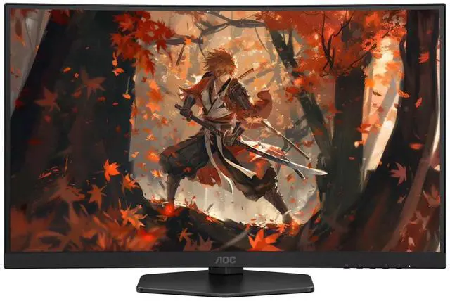 Alt view image 2 of 5 - AOC C27G4X 27-Inch Curved Gaming Monitor, FHD 1920x1080, 180Hz, FreeSync, HDR10, VA Panel, 0.5ms Response