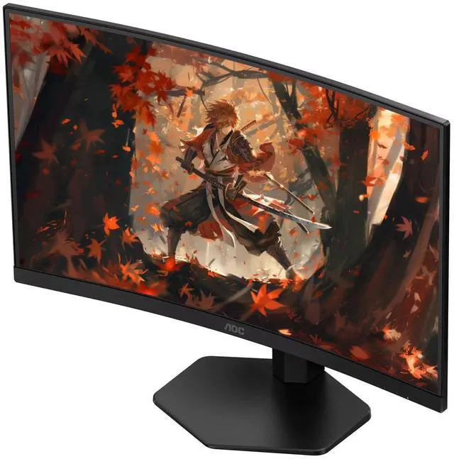 Alt view image 3 of 5 - AOC C27G4X 27-Inch Curved Gaming Monitor, FHD 1920x1080, 180Hz, FreeSync, HDR10, VA Panel, 0.5ms Response
