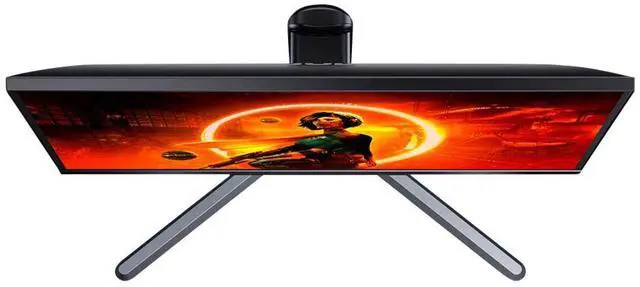 Alt view image 3 of 6 - AOC Q27G3Z 27" 2K QHD (2560 x 1440) 240Hz Gaming Monitor, G-Sync Compatible; HDR; HDMI DisplayPort; 3-Sided Frameless