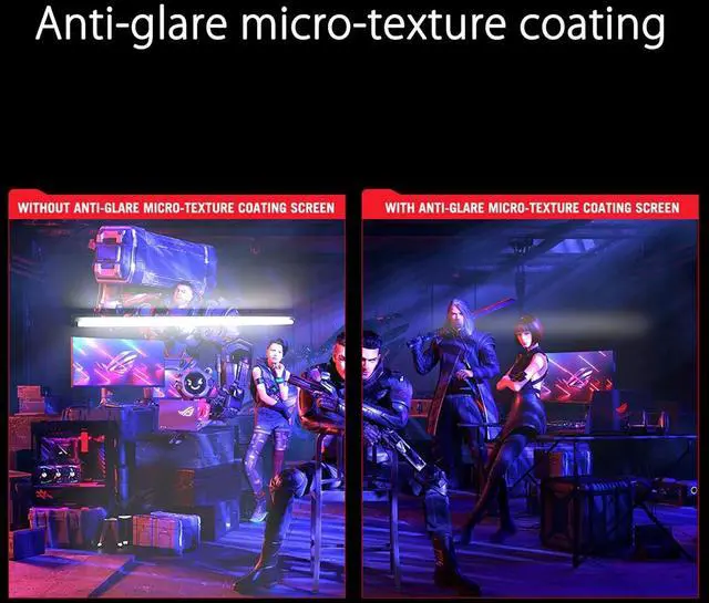 Alt view image 2 of 7 - ASUS 27" 240 Hz OLED WQHD gaming monitor 0.03ms (Gray to Gray) FreeSync Premium & G-Sync Compatible 2560 x 1440 (2K) Anti-glare micro-texture coating, 99% DCI-P3,True 10-bit, Flat Panel PG27AQDM