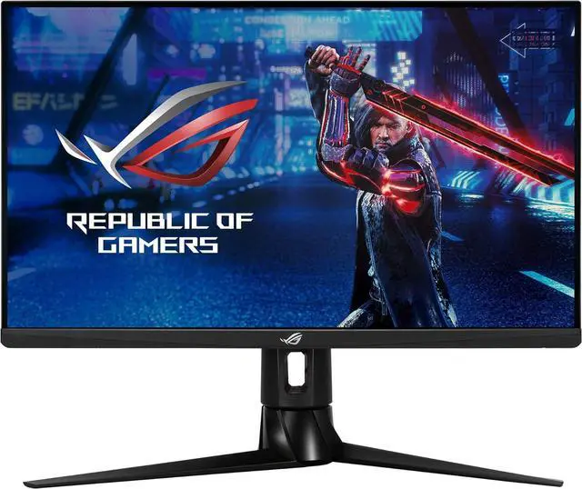Alt view image 2 of 6 - ASUS ROG Strix XG27AQ 27 Gaming Monitor, 1440P WQHD (2560 x 1440), Fast IPS, 170Hz, 1ms, G-SYNC, Extreme Low Motion Blur Sync, Eye Care, HDMI DisplayPort USB 3.0 Hub, HDR 400
