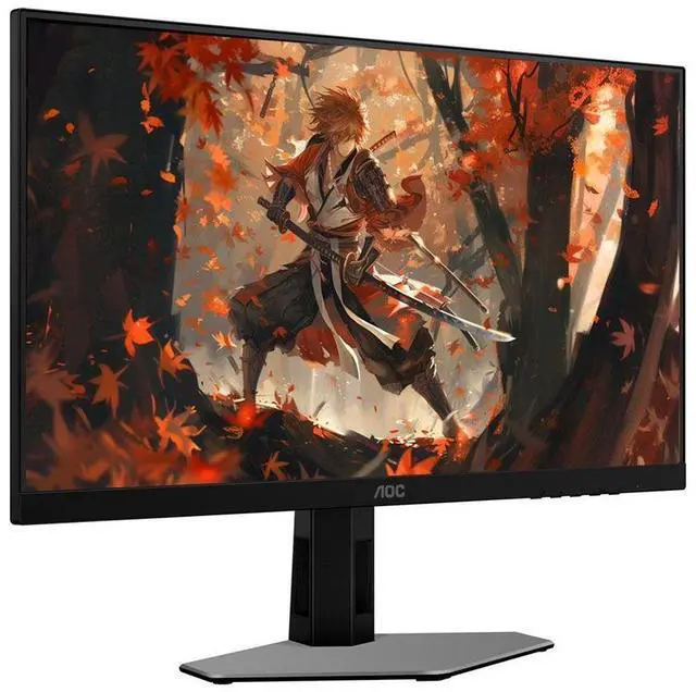 Alt view image 2 of 4 - AOC 24" (23.8" Viewable) 180 Hz IPS FHD Gaming Monitor sRGB CIE1931: 126.8% NTSC CIE1976: 113.7% 24G4EM