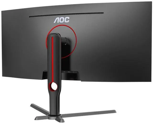 Alt view image 3 of 4 - AOC CU34G10X 34" 2K WQHD (3440 x 1440) 165Hz Curved Screen Gaming Monitor