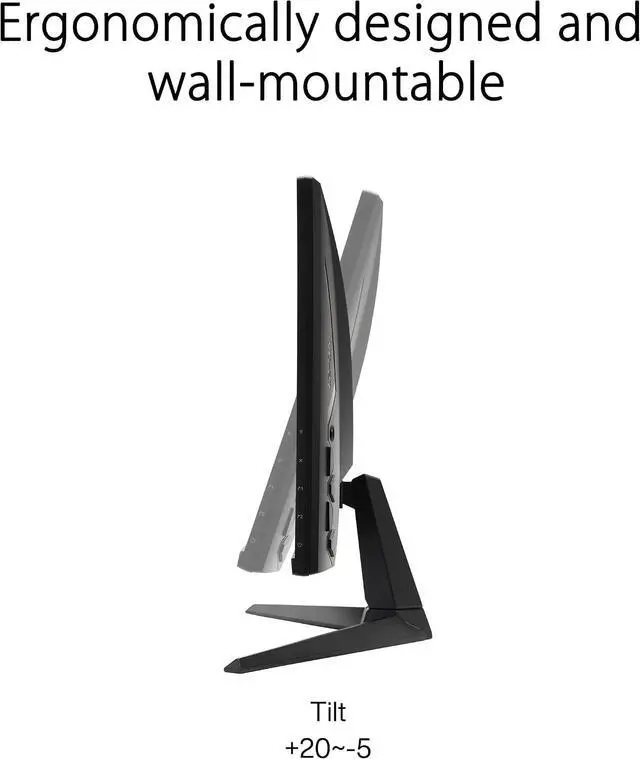 Alt view image 6 of 6 - ASUS 27" 170Hz WQHD (2560 x 1440) Gaming Monitor 1ms Freesync Premium Overclock to Extreme Low Motion Blur, Shadow Boost, HDR, DisplayWidget Lite TUF Gaming VG27AQA1A (above 144Hz)