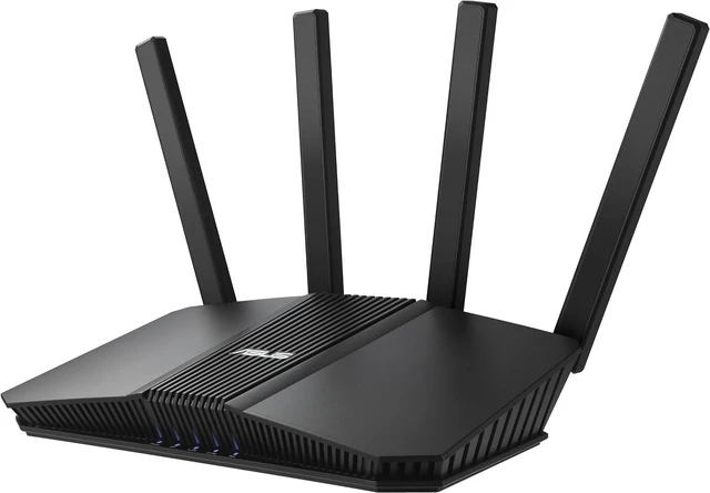 Main image of ASUS RT-BE82U Dual-band WiFi 7 (802.11be) Smart AiMesh Extendable Router, 6500 Mbps, Five 2.5GbE ports, 4096-QAM, Up to 3 SSIDs for IoT Devices, TAA Compliant