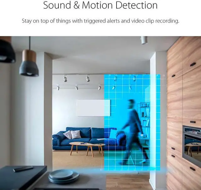 Alt view image 3 of 6 - D-Link Pro Series Compact Full HD Pro Wi-Fi Camera w/1080p, Sound & Motion Detection, 2-Way Audio, Cloud & Local Recording, Night Vision (DCS-6100LHV2)